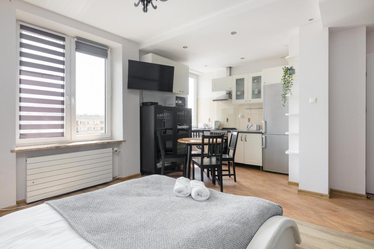 Apartmán Chmielna City View Studio Varšava Exteriér fotografie