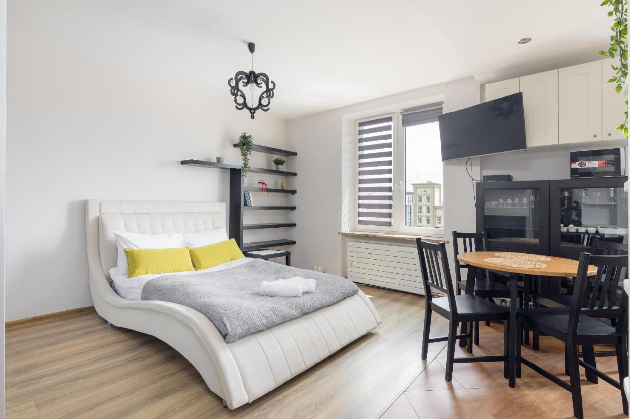 Apartmán Chmielna City View Studio Varšava Exteriér fotografie