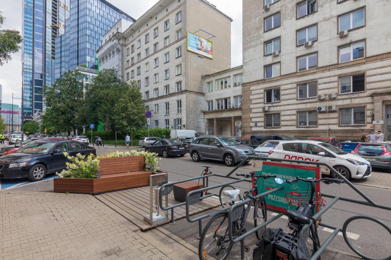 Apartmán Chmielna City View Studio Varšava Exteriér fotografie