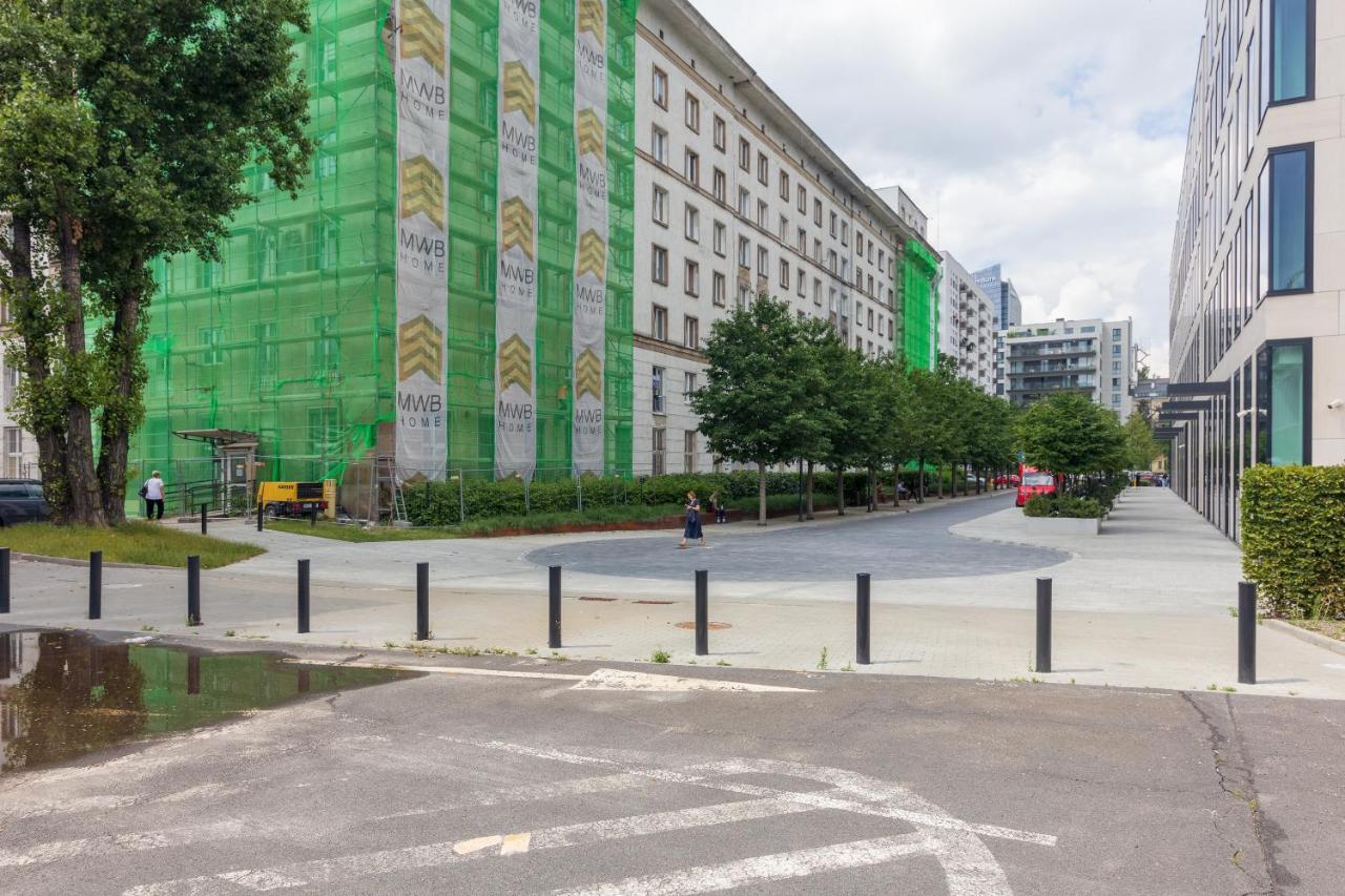 Apartmán Chmielna City View Studio Varšava Exteriér fotografie